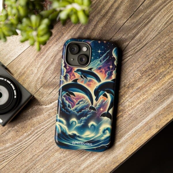 Cosmic Dolphins WD-D008 By Wyldesigns Tough Cases - Image 169