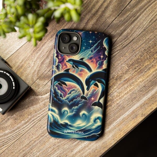 Cosmic Dolphins WD-D008 By Wyldesigns Tough Cases - Image 175