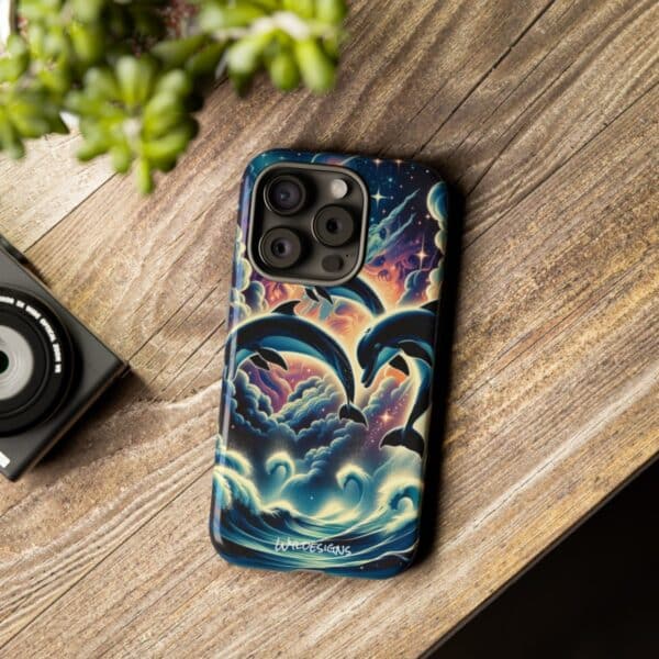 Cosmic Dolphins WD-D008 By Wyldesigns Tough Cases - Image 181