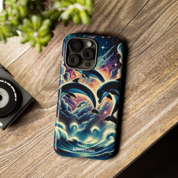 Cosmic Dolphins WD-D008 By Wyldesigns Tough Cases - Image 187