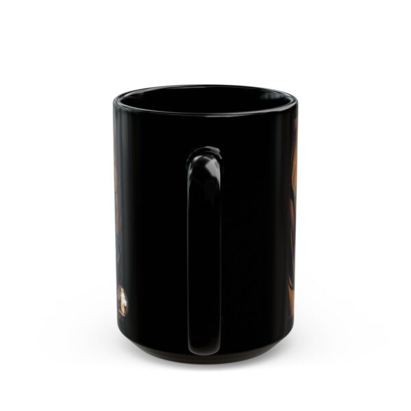 Cosmic Leopard WD-D013 By Wyldesigns Black Mug (11oz, 15oz) - Image 4