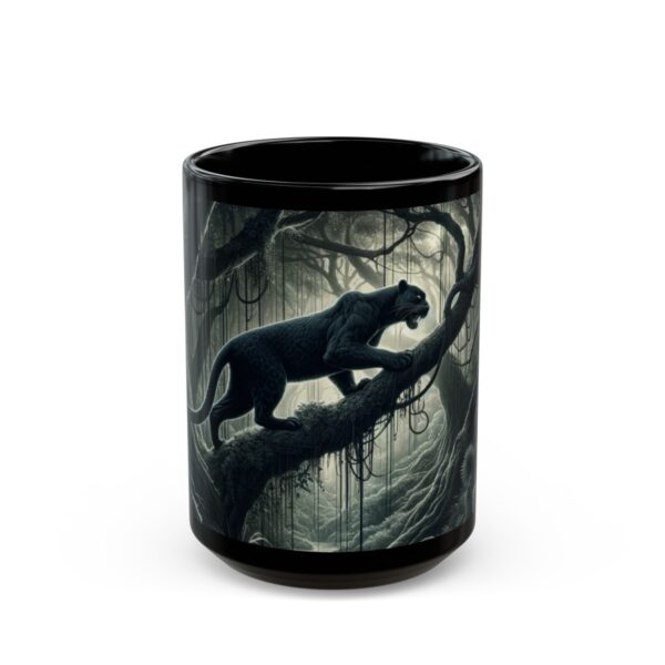 Black Panther WD-D002 By Wyldesigns Black Mug (11oz, 15oz)