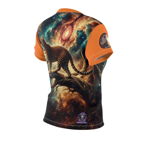 Cosmic Leopard WD-D011 By Wyldesigns Women's Cut & Sew Tee (AOP) - Image 9