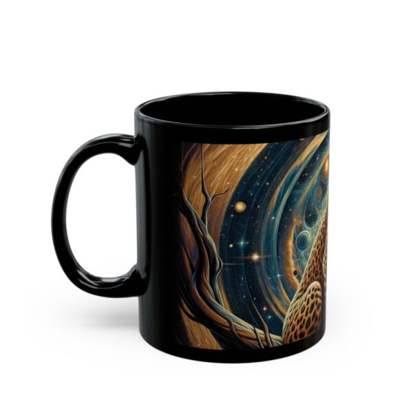 Cosmic Leopard WD-D013 By Wyldesigns Black Mug (11oz, 15oz) - Image 12