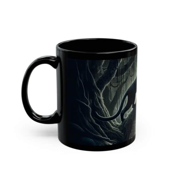 Black Panther WD-D002 By Wyldesigns Black Mug (11oz, 15oz) - Image 12