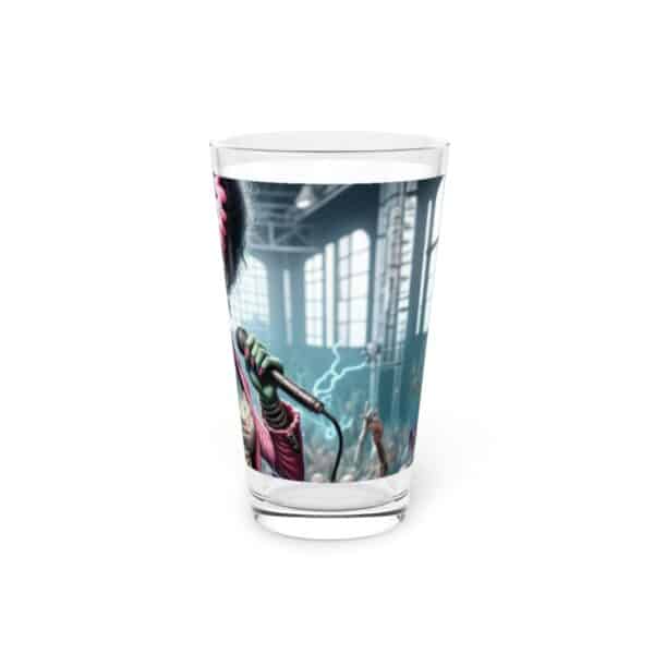 Monster Mosh 2024 Tour Lily Singer MM-D006 Pint Glass, 16oz - Image 4