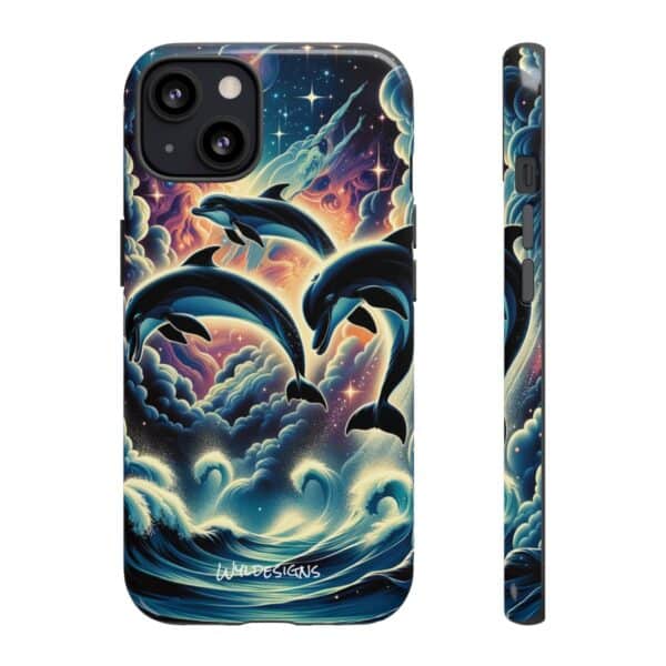 Cosmic Dolphins WD-D008 By Wyldesigns Tough Cases - Image 41