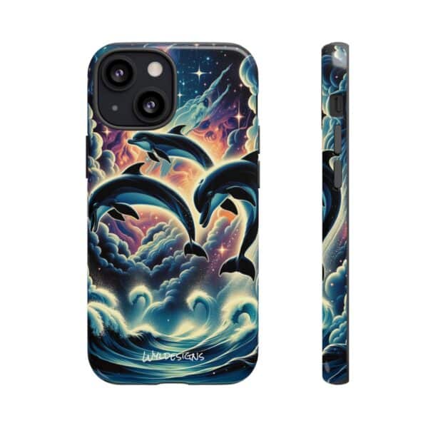 Cosmic Dolphins WD-D008 By Wyldesigns Tough Cases - Image 45