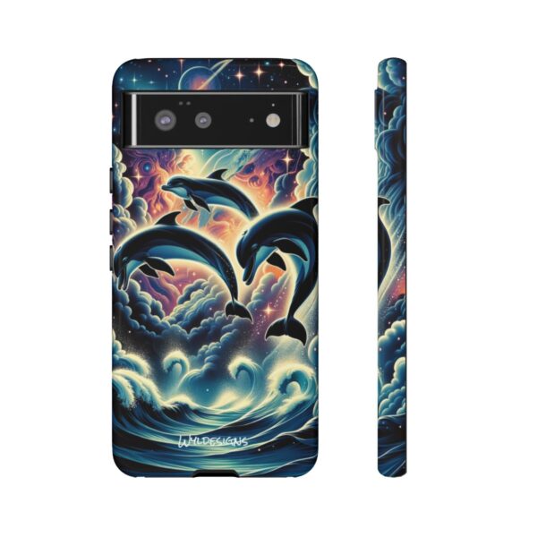 Cosmic Dolphins WD-D008 By Wyldesigns Tough Cases