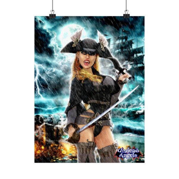 Rusila Undead Angel Vampire Pirate – RUS-DZ002 Art Matte Vertical Posters - Image 9