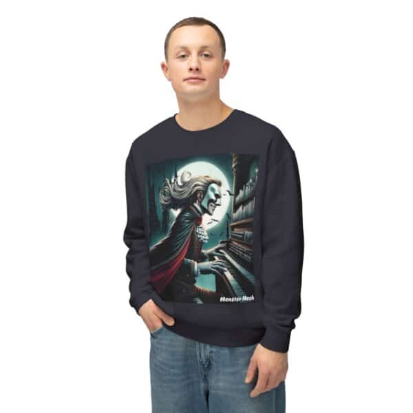 Monster Mosh 2024 Tour Phantom On Organ MM-D007 Standard Unisex Lightweight Crewneck Sweatshirt - Image 5