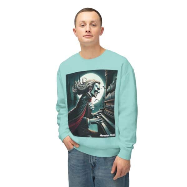 Monster Mosh 2024 Tour Phantom On Organ MM-D007 Standard Unisex Lightweight Crewneck Sweatshirt - Image 21