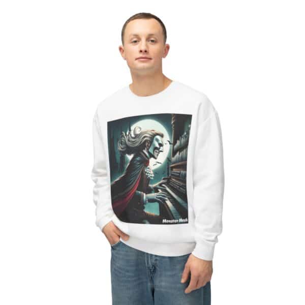 Monster Mosh 2024 Tour Phantom On Organ MM-D007 Standard Unisex Lightweight Crewneck Sweatshirt - Image 13