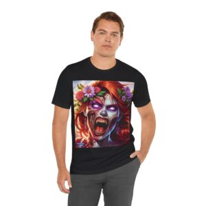 Scarlet Undead Angels Zombie Cupid #DSZ-004C Unisex Jersey Short Sleeve Tee