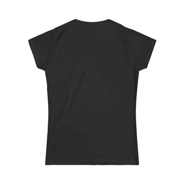 Ashley Undead Angel Bass Guitarist F1 - Classic Art w/Text Re-Issue Women's Softstyle Tee - Image 2