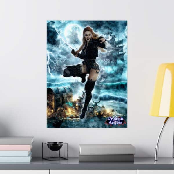 Rusila Undead Angel Vampire Pirate – RUS-DZ001 Art Matte Vertical Posters - Image 8