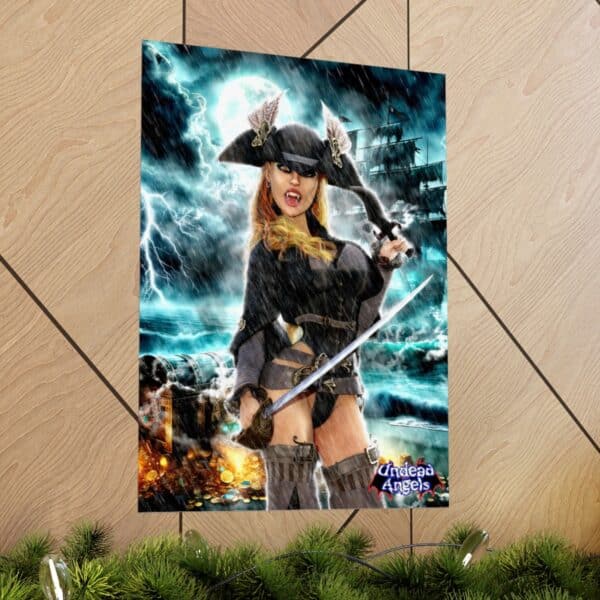 Rusila Undead Angel Vampire Pirate – RUS-DZ002 Art Matte Vertical Posters - Image 5