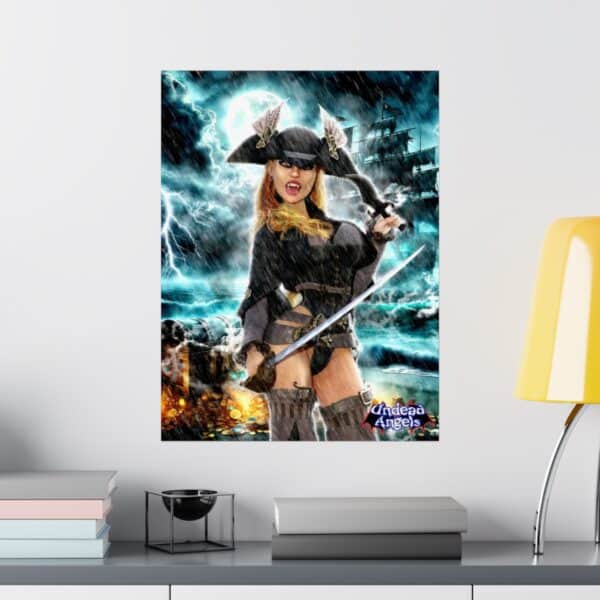 Rusila Undead Angel Vampire Pirate – RUS-DZ002 Art Matte Vertical Posters - Image 8