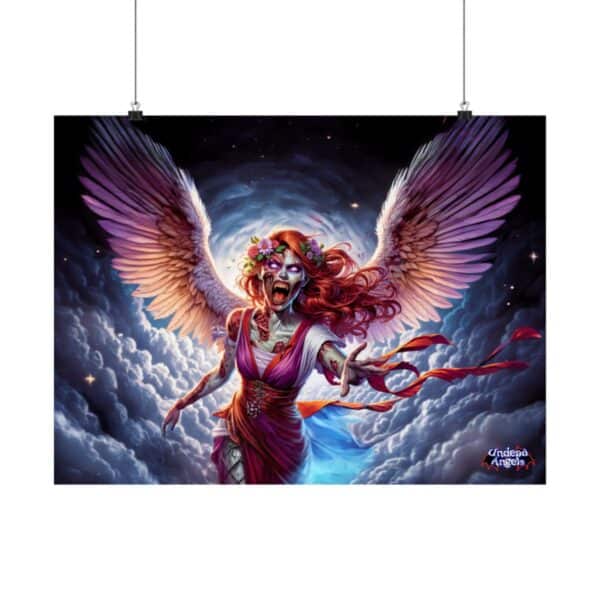 Scarlet Undead Angels Zombie Cupid #DSZ-004L Matte Horizontal Posters