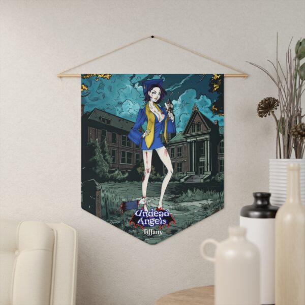 Tiffany Undead Angel Graduate Classic Art Pennant - Image 3