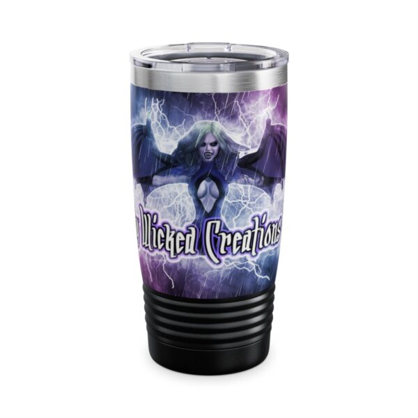 Ghastly Wicked Creations Featuring Undead Angel Juliette Lightning Ringneck Tumbler, 20oz