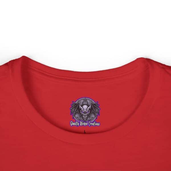 Buffy Undead Angel Zombie Cheerleader (Alt Hair) – Classic Art w/Text Re-Issue Women's Softstyle Tee - Image 18