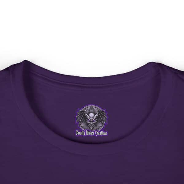 Buffy Undead Angel Zombie Cheerleader – Classic Art w/Text Re-Issue Women's Softstyle Tee - Image 6