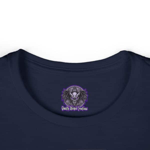 Shay Undead Angel Zombie Lifeguard - Classic Art w/Text C1 Re-Issue Women's Softstyle Tee - Image 3