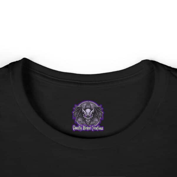 Buffy Undead Angel Zombie Cheerleader – Classic Art w/Text Re-Issue Women's Softstyle Tee - Image 12