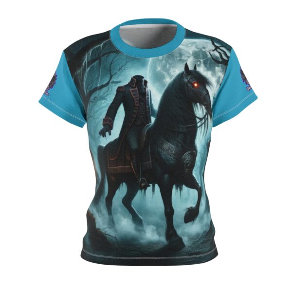 Headless Horseman Of Sleepy Hollow #DZ-HH-001 Women's Cut & Sew Tee (AOP) - Image 7