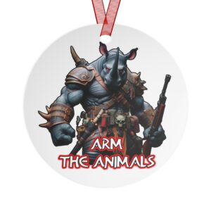 Christmas Ornaments: Arm The Animals