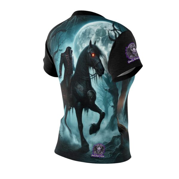 Headless Horseman Of Sleepy Hollow #DZ-HH-001 Women's Cut & Sew Tee (AOP) - Image 4