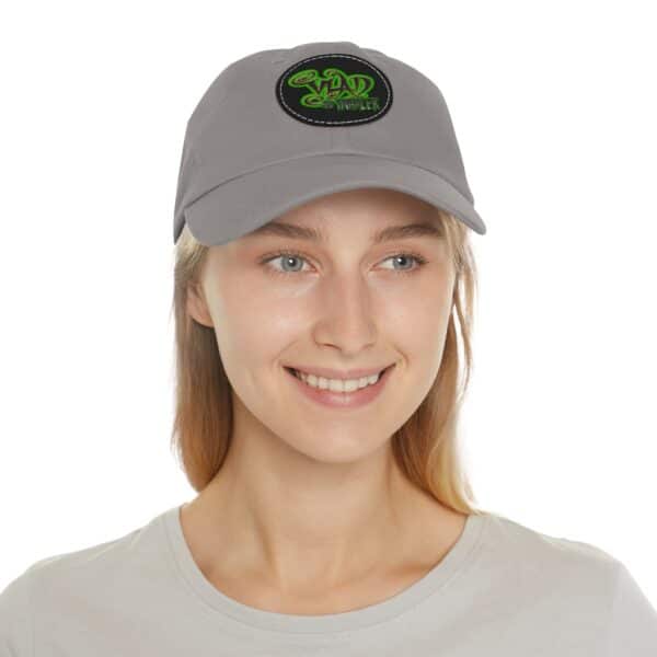 Vlad The Inhaler Band Artistic Round Leather Patch Dad Hat - Stylish Casual Cap - Image 14