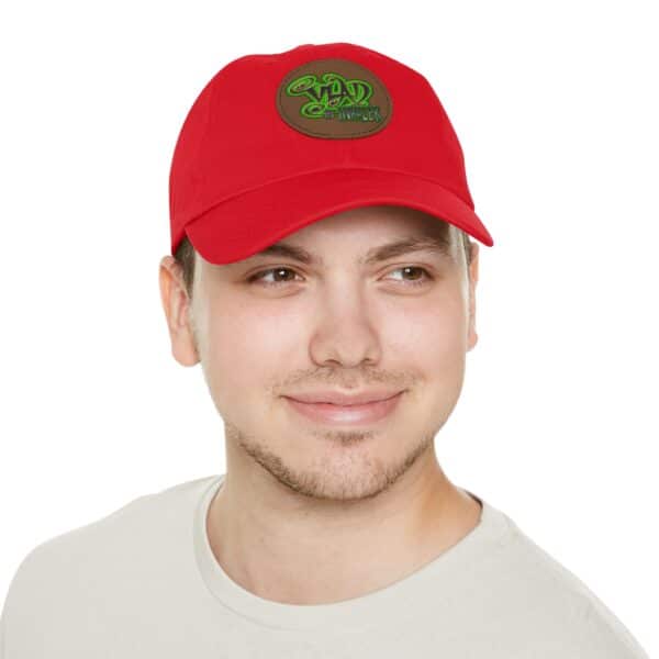 Vlad The Inhaler Band Artistic Round Leather Patch Dad Hat - Stylish Casual Cap - Image 55
