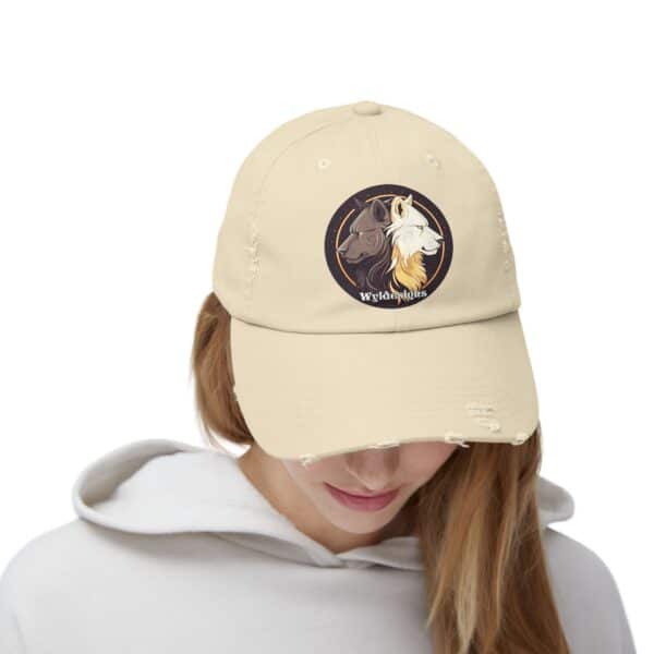 Wyldesigns Logo Distressed Cap for Gothic Style Lovers - Image 25