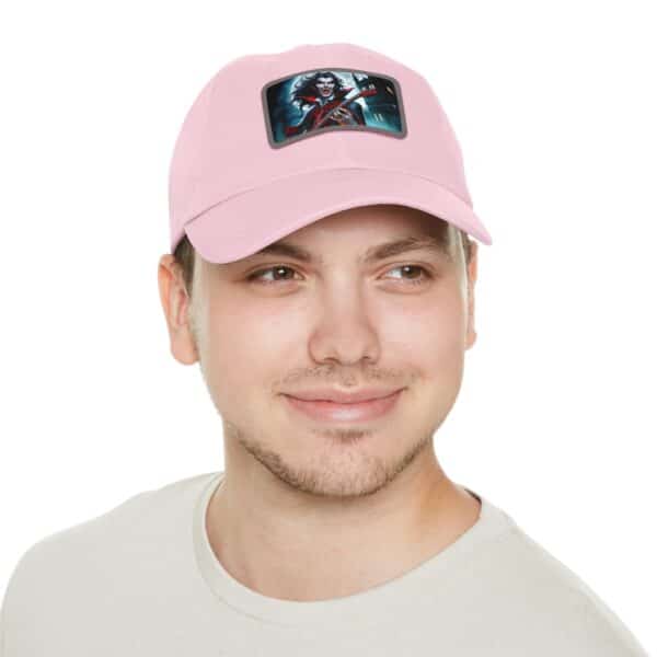 Monster Mosh Dracula Guitarist Stylish Dad Hat with Unique Leather Patch - Perfect for Music Lovers - Image 70