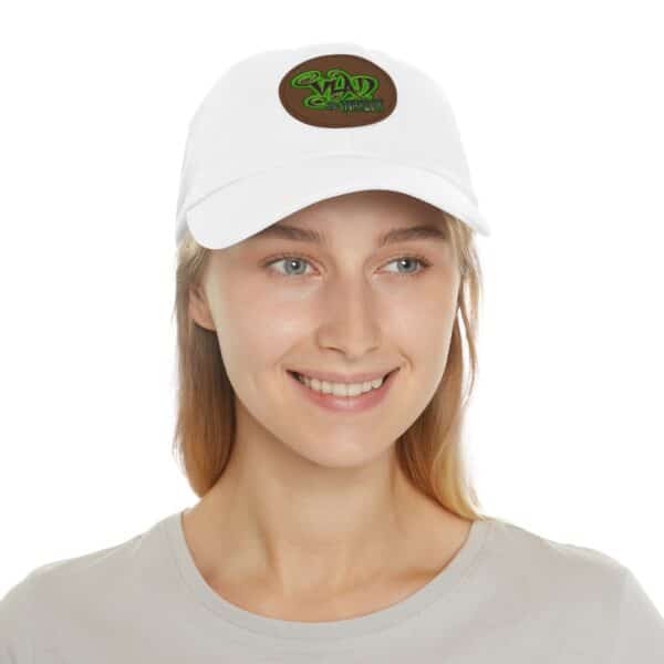 Vlad The Inhaler Band Artistic Round Leather Patch Dad Hat - Stylish Casual Cap - Image 34