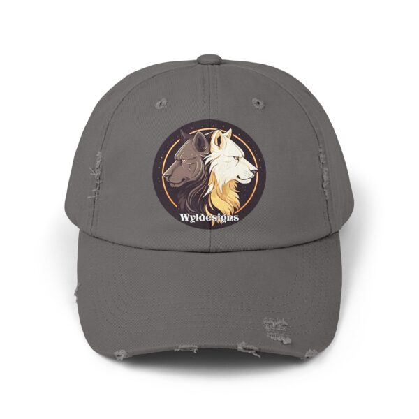 Wyldesigns Logo Distressed Cap for Gothic Style Lovers - Image 43