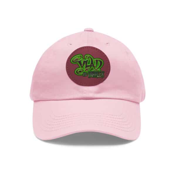 Vlad The Inhaler Band Artistic Round Leather Patch Dad Hat - Stylish Casual Cap - Image 16