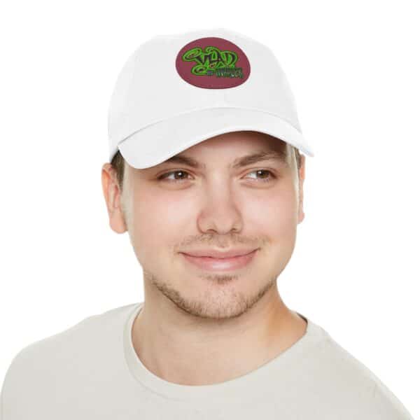 Vlad The Inhaler Band Artistic Round Leather Patch Dad Hat - Stylish Casual Cap - Image 40