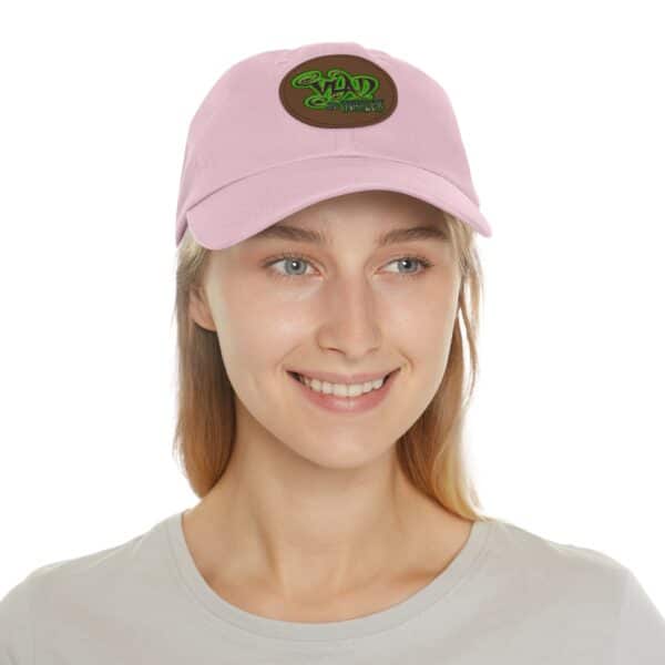 Vlad The Inhaler Band Artistic Round Leather Patch Dad Hat - Stylish Casual Cap - Image 104