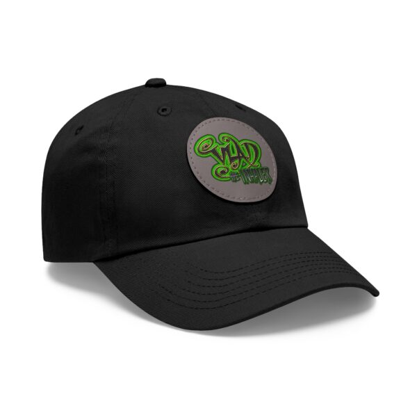 Vlad The Inhaler Band Artistic Round Leather Patch Dad Hat - Stylish Casual Cap - Image 2