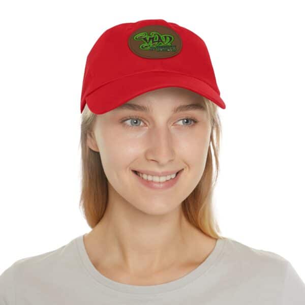 Vlad The Inhaler Band Artistic Round Leather Patch Dad Hat - Stylish Casual Cap - Image 54