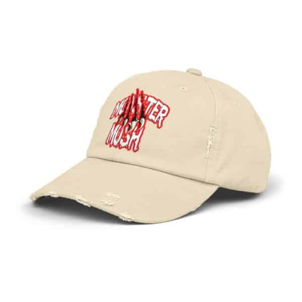 Monster Mosh Logo Distressed Cap for Gothic Style Lovers - Image 23