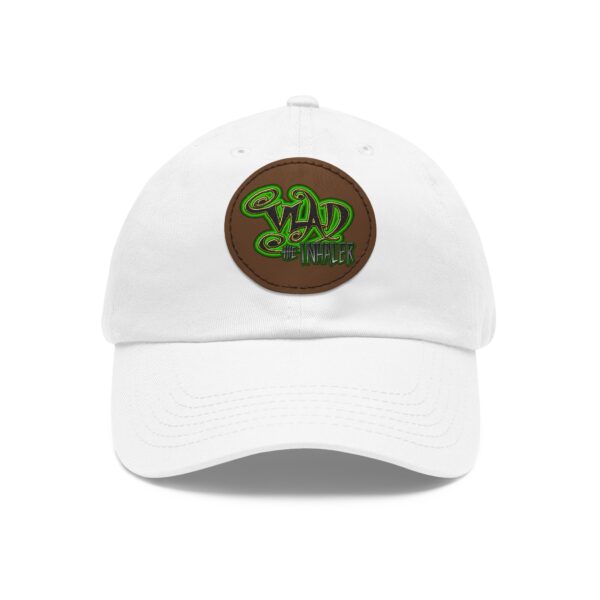 Vlad The Inhaler Band Artistic Round Leather Patch Dad Hat - Stylish Casual Cap - Image 31