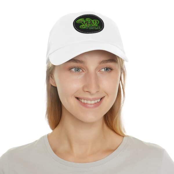 Vlad The Inhaler Band Artistic Round Leather Patch Dad Hat - Stylish Casual Cap - Image 24