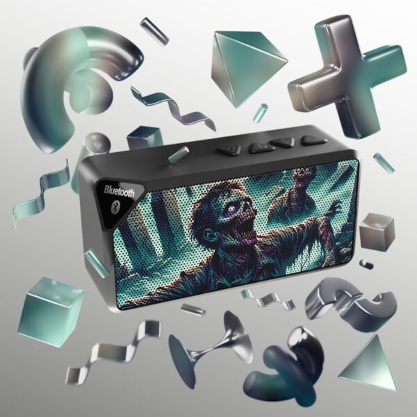 Zombies Emerge #DZ-002 Jabba Bluetooth Speaker with Unique Artwork - Perfect for Fans and Music Lovers - Image 4