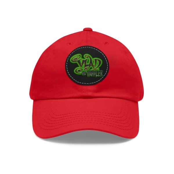 Vlad The Inhaler Band Artistic Round Leather Patch Dad Hat - Stylish Casual Cap - Image 41