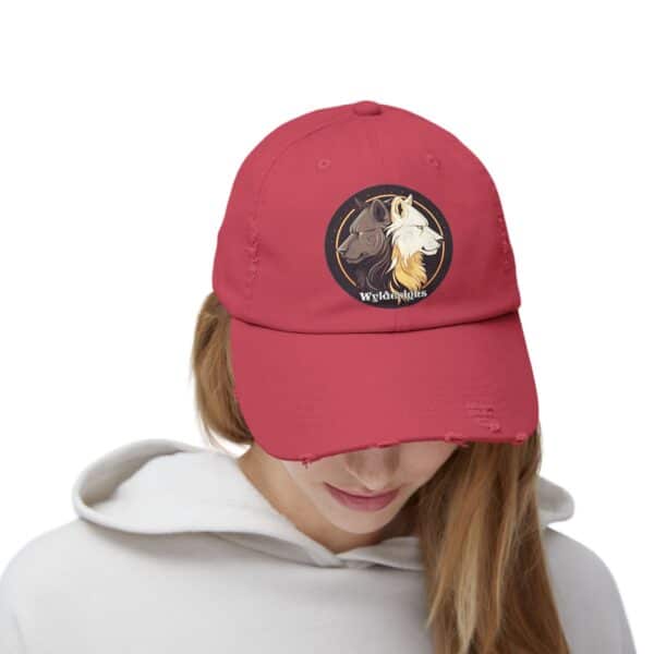 Wyldesigns Logo Distressed Cap for Gothic Style Lovers - Image 4