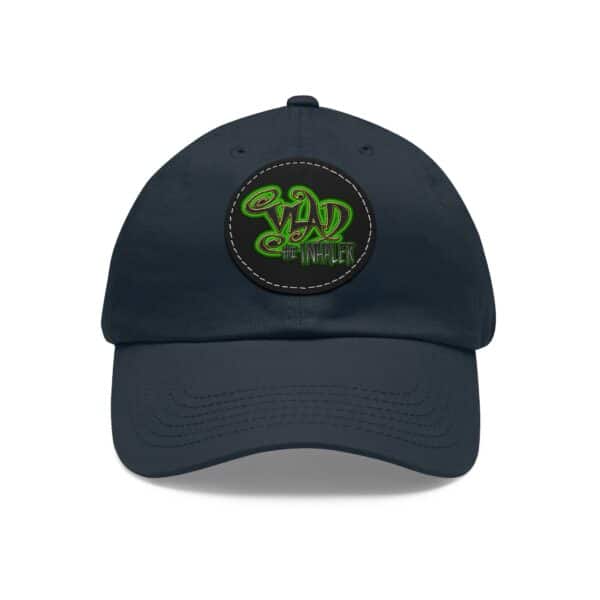 Vlad The Inhaler Band Artistic Round Leather Patch Dad Hat - Stylish Casual Cap - Image 71